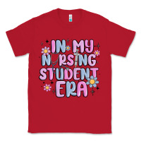 Red in my nursing student era Classic Tee - MaliasSmallBusiness