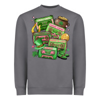 Storm st patrick's day cassette tapes Heavyweight Sweatshirt - MaliasSmallBusiness