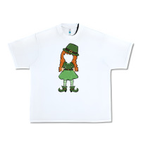 Leprechaun Girl Faceless Urban Heavy Tee | Teevron