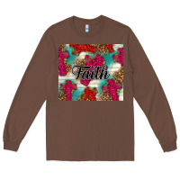 Chestnut faith Long Sleeve Tee - NancyCooperArtShop