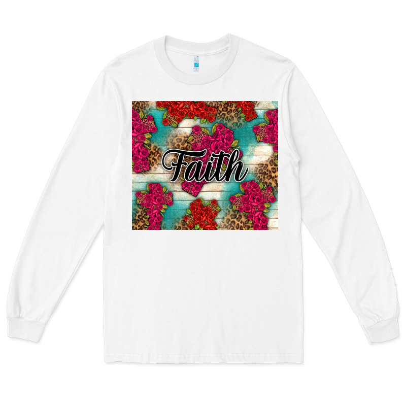 Faith Long Sleeve Tee by NancyCooperArtShop | Teevron