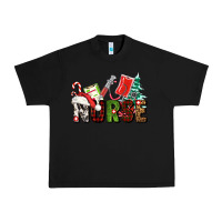 Black Christmas nurse Urban Heavy Tee - AdoDesignShop