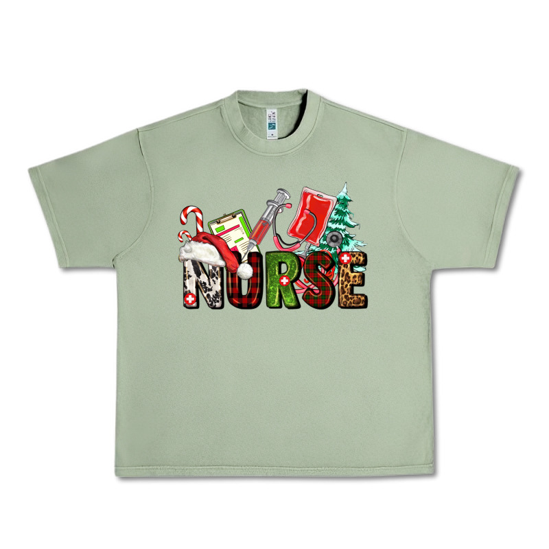 Christmas Nurse Urban Heavy Tee by AdoDesignShop | Teevron