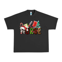Pigment Black Christmas nurse Urban Heavy Tee - AdoDesignShop