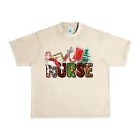 Sandshell Christmas nurse Urban Heavy Tee - AdoDesignShop