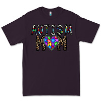 Plum autism mom Premium Tee - CowhideDigitalArt