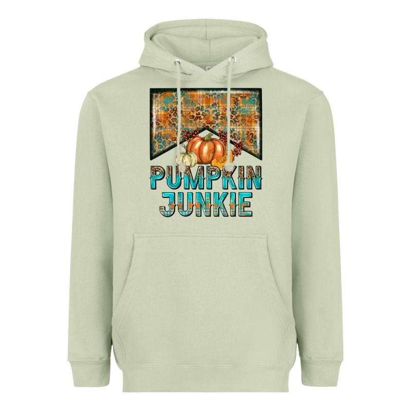 Pumpkin Junkie Heavyweight Hoodie by NancyCooperArtShop | Teevron
