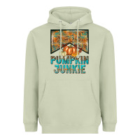 Matcha Pumpkin junkie Heavyweight Hoodie - NancyCooperArtShop