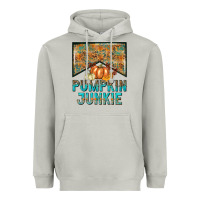 Moon Dust Pumpkin junkie Heavyweight Hoodie - NancyCooperArtShop