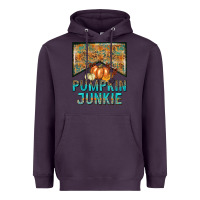 Plum Pumpkin junkie Heavyweight Hoodie - NancyCooperArtShop