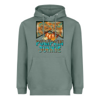 Sage Pumpkin junkie Heavyweight Hoodie - NancyCooperArtShop