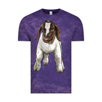 Cloud Purple baby boer goat Vintage Tee - LillyAllenDesigns