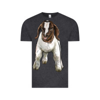 Vintage Black baby boer goat Vintage Tee - LillyAllenDesigns
