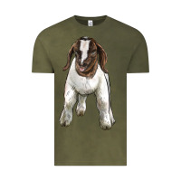 Vintage Olive baby boer goat Vintage Tee - LillyAllenDesigns