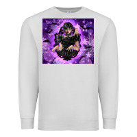 Dove Grey gothic girl night Premium Sweatshirt - TumblerDesignByShophia