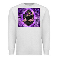 Oatmeal Heather gothic girl night Premium Sweatshirt - TumblerDesignByShophia