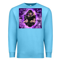 Ocean Blue gothic girl night Premium Sweatshirt - TumblerDesignByShophia