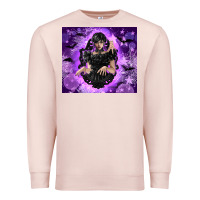 Pale Pink gothic girl night Premium Sweatshirt - TumblerDesignByShophia