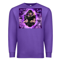 Purple gothic girl night Premium Sweatshirt - TumblerDesignByShophia