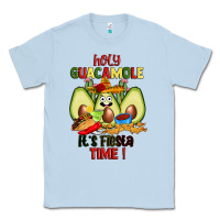 Dusty Blue holy guacamole its fiesta time Classic Tee - JahusDesignShop