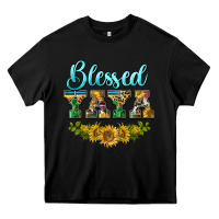 Black blessed yaya Heavy Core Tee - BarkalooDesign