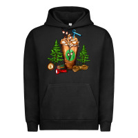 Pigment Black camping cold drink frappe Urban Hoodie - FaDigitalArtStudio