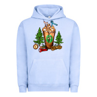 Pigment Grape Ice camping cold drink frappe Urban Hoodie - FaDigitalArtStudio