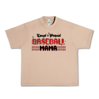 Burro loud and proud baseball mama Urban Heavy Tee - MaliasSmallBusiness