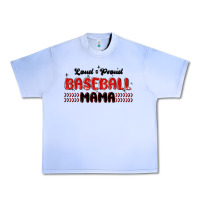 Grape Ice loud and proud baseball mama Urban Heavy Tee - MaliasSmallBusiness