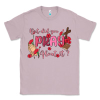 Lilac but did you pray about it Classic Tee - MaliasSmallBusiness