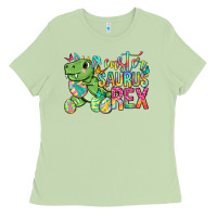 Matcha Easter Saurus Rex Easter Day Ladies Tee - Neo Western