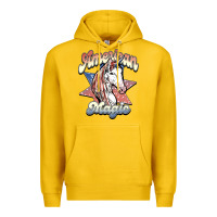 Lemon American unicorn magic Premium Hoodie - HowdyJamesFarm