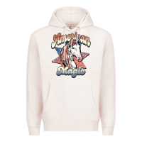 Pale Pink American unicorn magic Premium Hoodie - HowdyJamesFarm