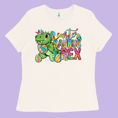Easter Saurus Rex Easter Day Ladies Tee Designed By Neo Western