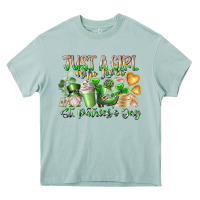 Arona Just a Girl who Loves Saint Patrick's Day Heavy Core Tee - RacoonDesign