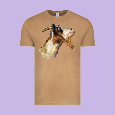 Tennessee Goat Head Vintage Tee Designed By Lillyallendesigns