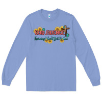 Colony Blue god fidence Long Sleeve Tee - MaliasSmallBusiness