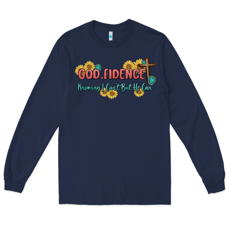 God Fidence Long Sleeve Tee by MaliasSmallBusiness | Teevron