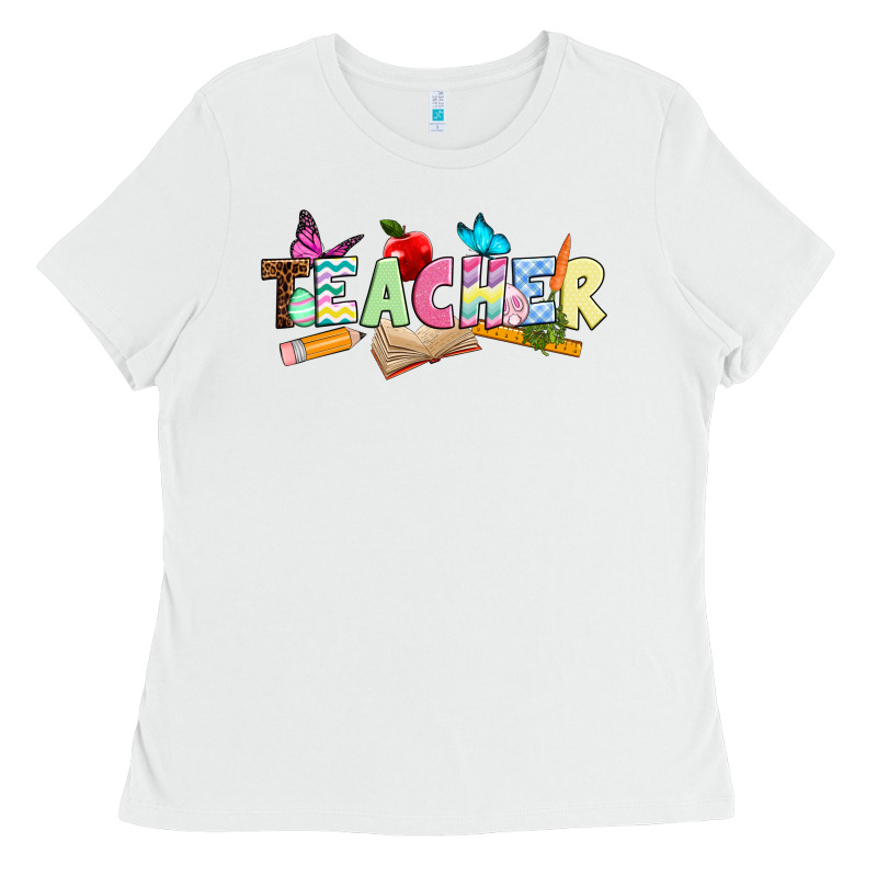 Easter Teacher Easter Day Ladies Tee by Neo Western | Teevron