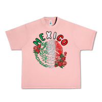 Salmon mexico Urban Heavy Tee - MaliasSmallBusiness