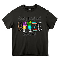 Asphalt girl's weekend booze & besties Heavy Core Tee - CowhideDigitalArt