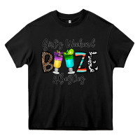 Black girl's weekend booze & besties Heavy Core Tee - CowhideDigitalArt