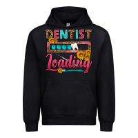 Black Dentist Loading With Coffee Mug Urban Hoodie - FaDigitalArtStudio