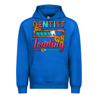 Cobalt Dentist Loading With Coffee Mug Urban Hoodie - FaDigitalArtStudio
