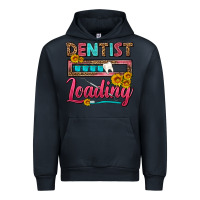 Navy Dentist Loading With Coffee Mug Urban Hoodie - FaDigitalArtStudio