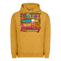 Pigment Peanut Butter Dentist Loading With Coffee Mug Urban Hoodie - FaDigitalArtStudio