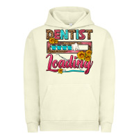 Pigment Pistachio Dentist Loading With Coffee Mug Urban Hoodie - FaDigitalArtStudio