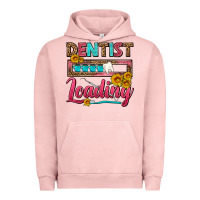 Pigment Salmon Dentist Loading With Coffee Mug Urban Hoodie - FaDigitalArtStudio
