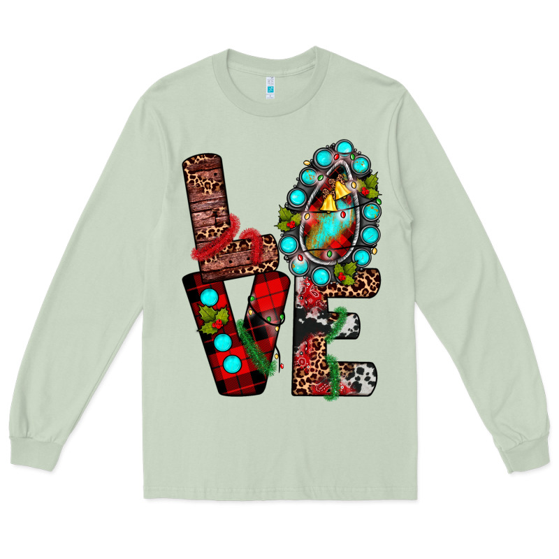 Christmas Love Long Sleeve Tee by JahusDesignShop | Teevron