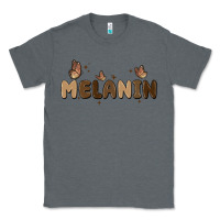 Charcoal Heather melanin Classic Tee - MaliasSmallBusiness